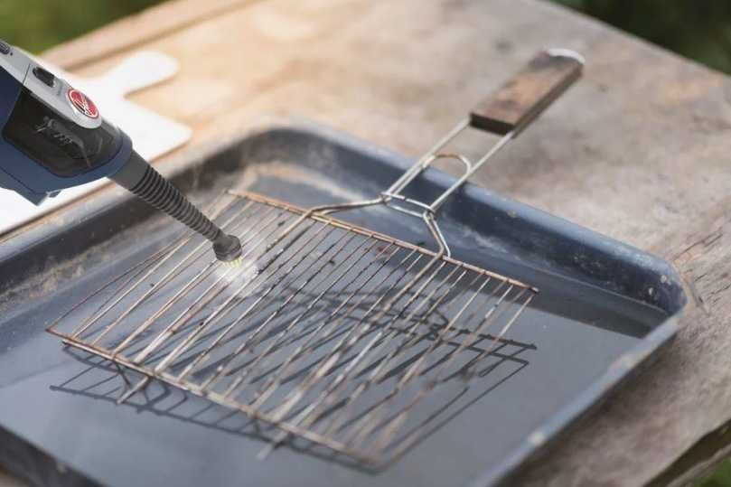 Máquina de limpeza a vapor com aspirador Hoover