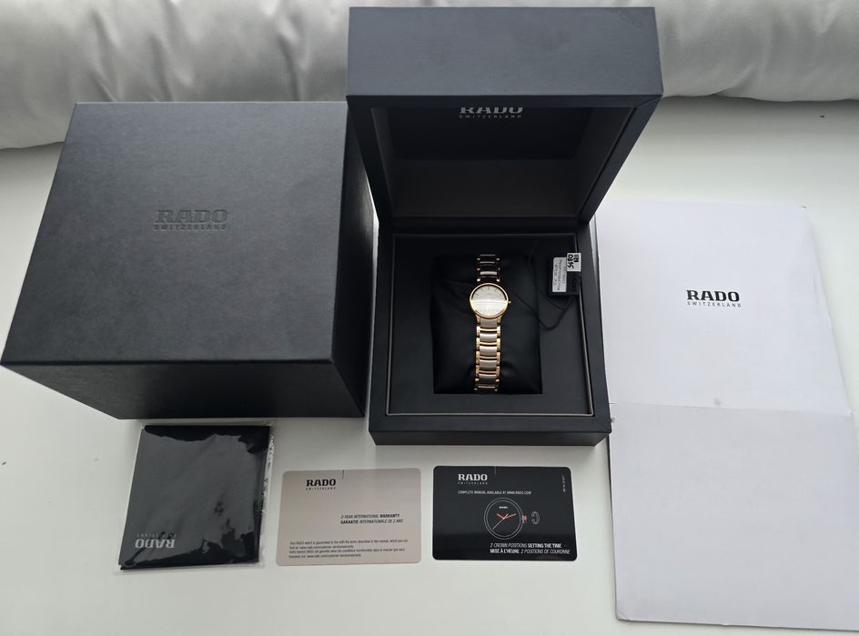 Zegarek damski RADO CENTRIX nowy full set