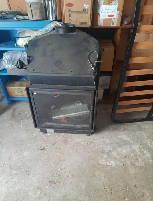Recuperador  em aço inox com aquecimento de água