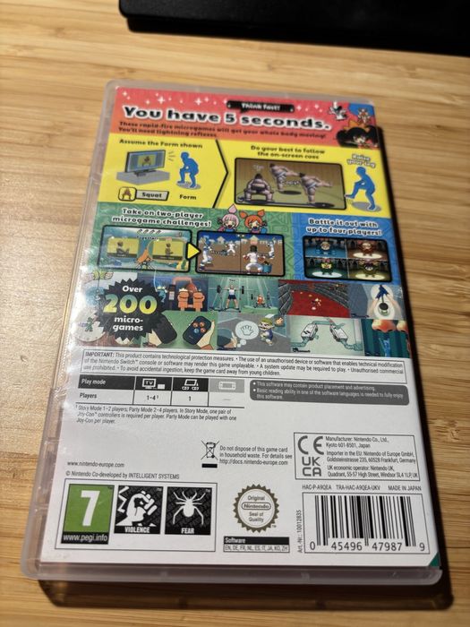 WaroWare Move It! Switch gra