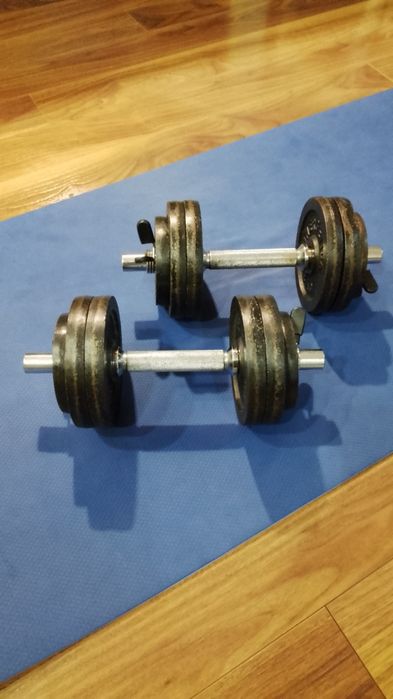 Hantle żeliwne 10kg