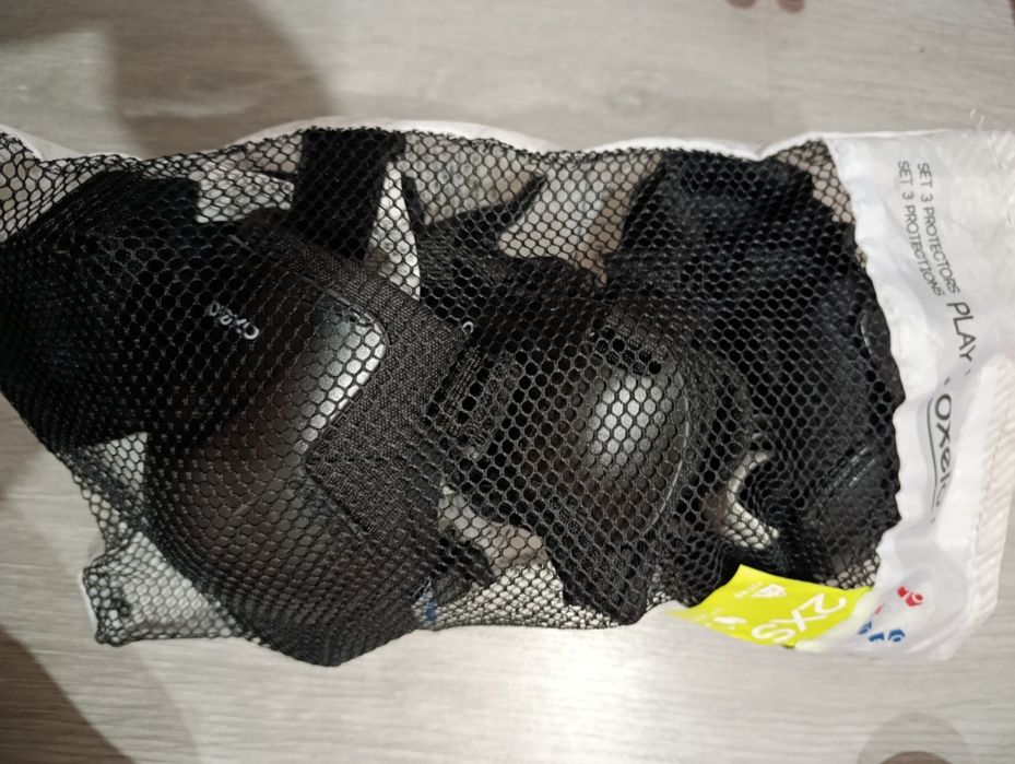 Proteções para andar patins