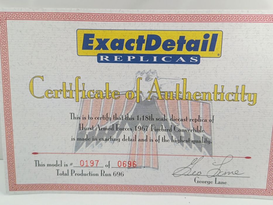 Pontiac Firebird ExactDetail