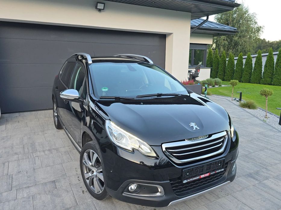 Peugeot 2008 Allure 1.2B Led Alu PDC Panorama Klimatron Półskora Nawi Oryg Lak ASO