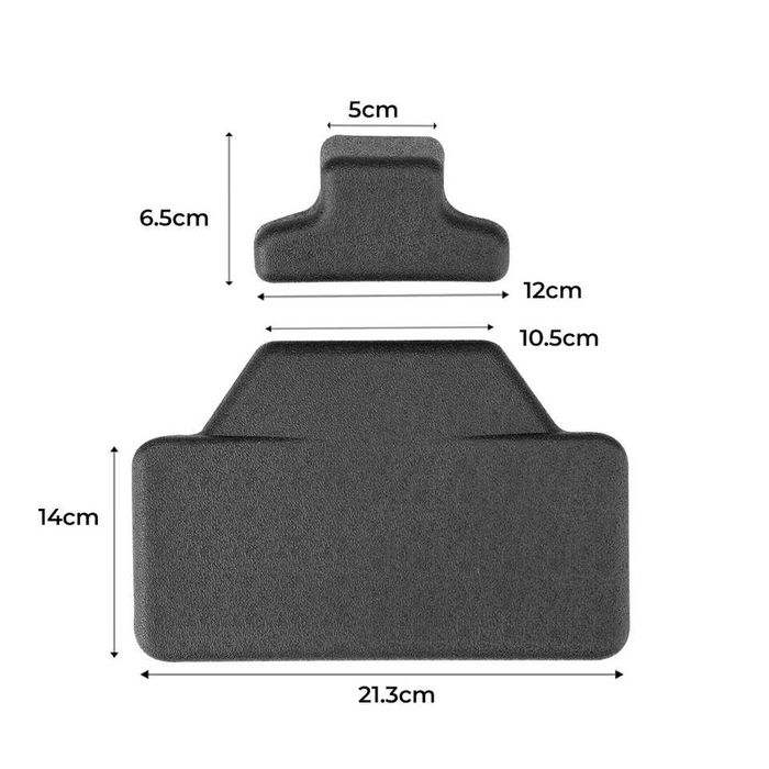 Encosto Universal para Top Case de Alumínio - Conforto para Passageiro