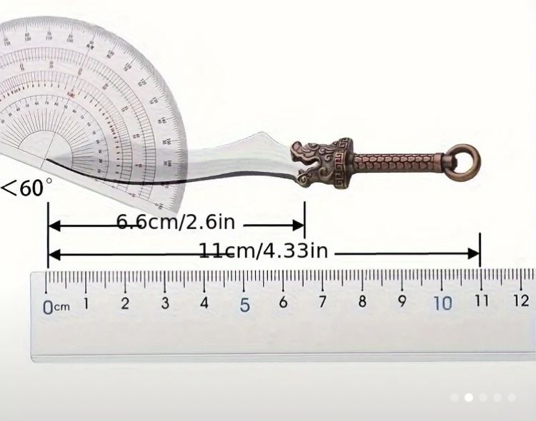 Мини-нож  брелок