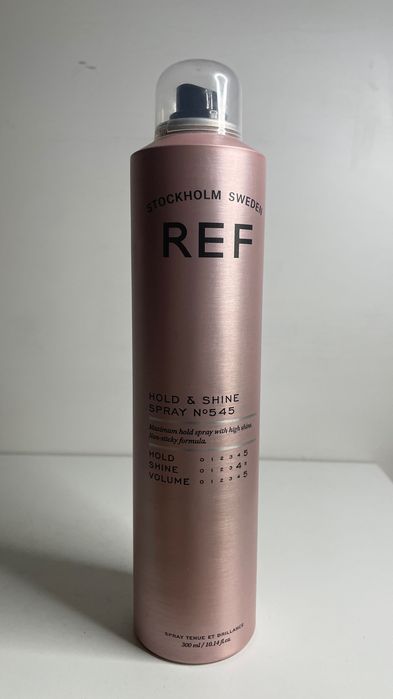 (182) REF Hold & Shine Spray N°545, mocny lakier do włosów 300ml