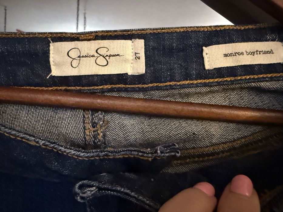 Jeansy jessica simpson 27 monroe boyfriend rozm. 38/40