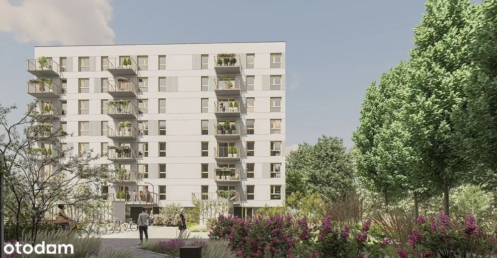 2-pokojowe mieszkanie 45m2 + ogródek Bez Prowizji