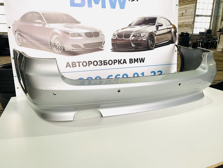 Задній Бампер BMW E61 E60 Універсал 354 Titan Silver Сірий Задний