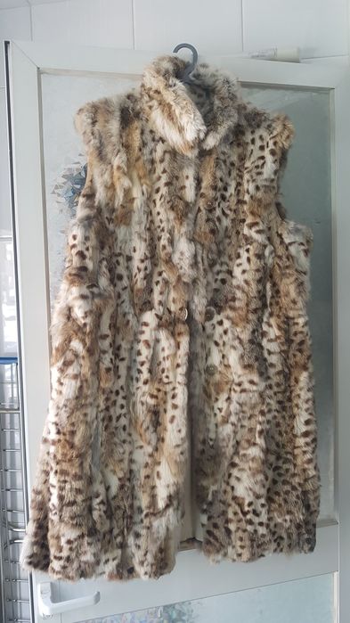 Casaco de pelo coelho