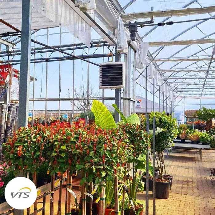 Тепловентилятор Volcano VR2 AC, EC для теплиці, сто, пташника, складу