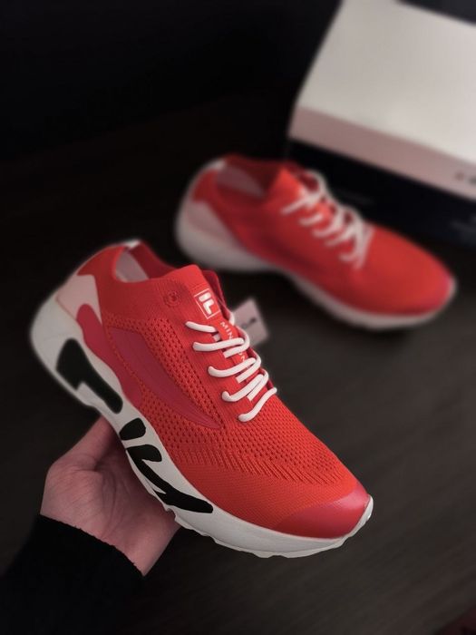 Sale Fila 41-45 р Кросівки кеди крассовки білі чорні піна підошва