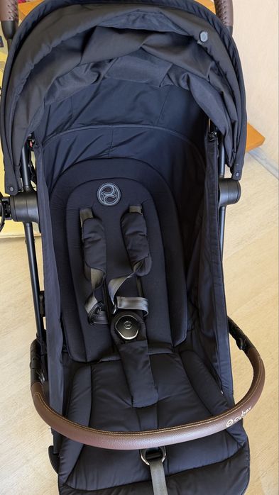 Cybex coya  chrome dark brown sepia black