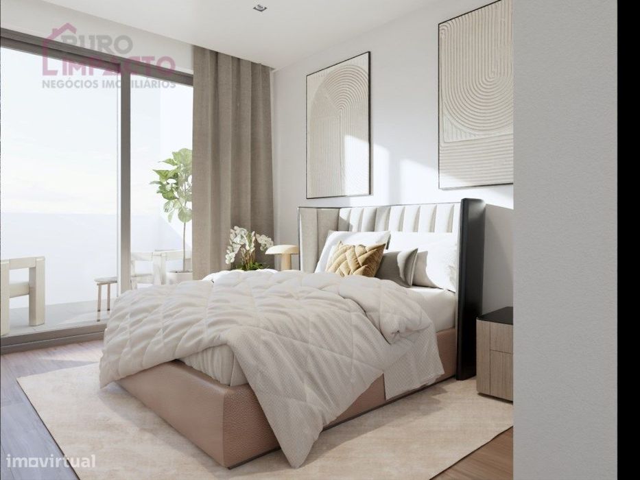 NOVO T1 5º andar com varanda em Águas Santas