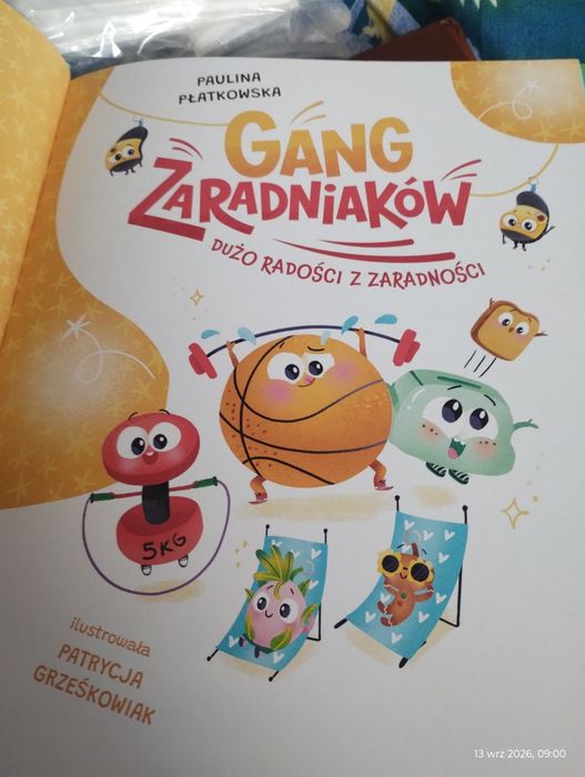 Biedronkowy gang zaradniaków- książka