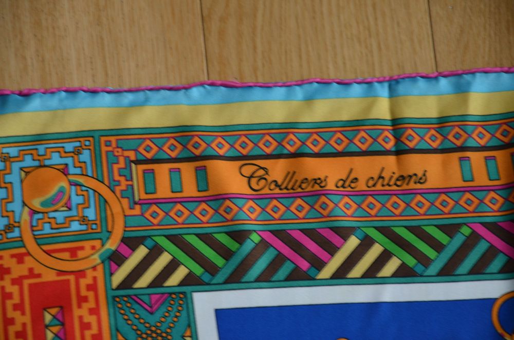 Hermes Paris chusta 100% silk jedwab