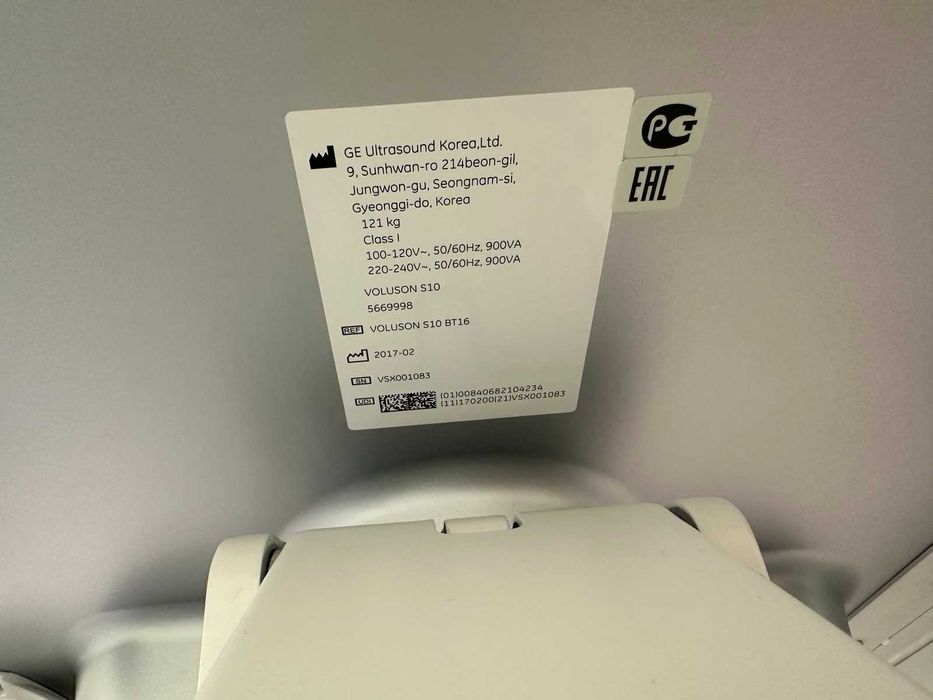 УЗД апарат GE Voluson S10 (2017 р/в) БТ 16, б/в