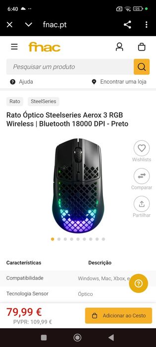 Aerox 3 steelseries