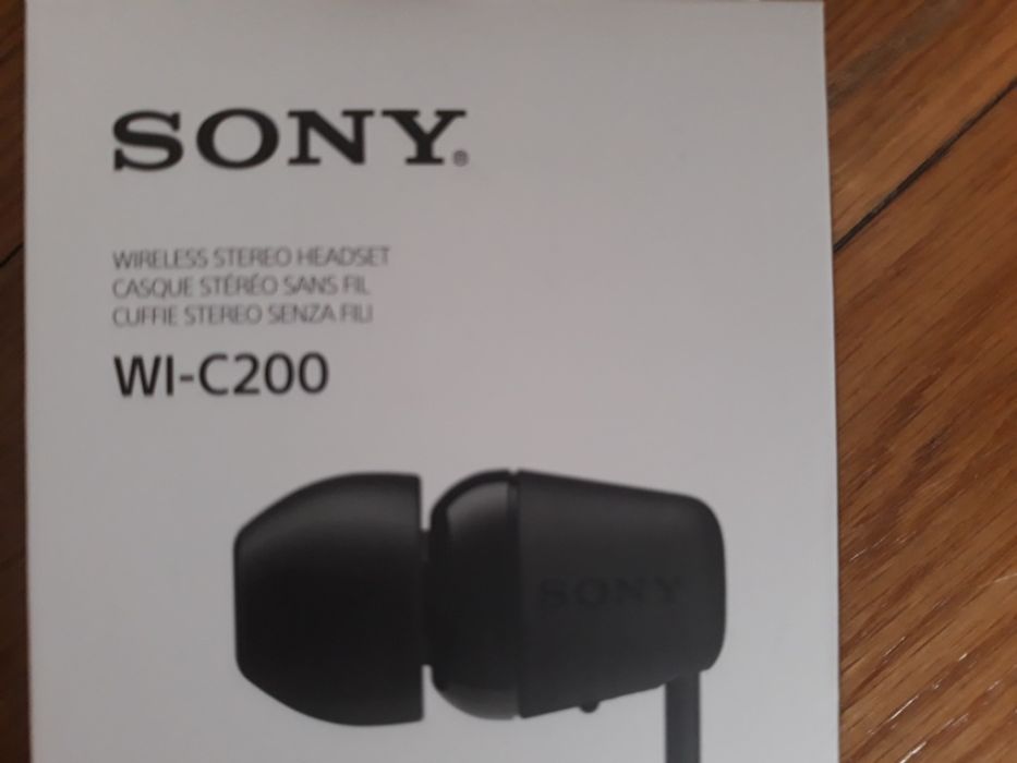 SONY - Auscultadores stereo sem fios (novos)