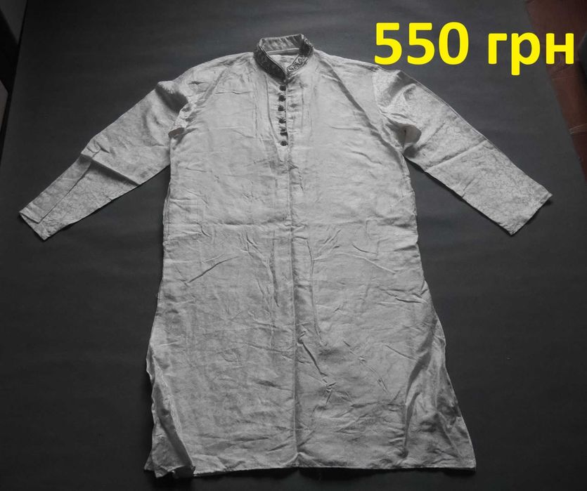 Размер 3XL-XXL. Мужская индийская восточная одежда. Курта. Сари.