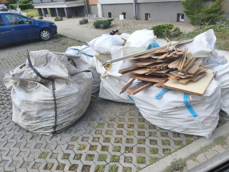 Wywóz GRUZU Śmieci worki BIG BAG Kontenery HDS
