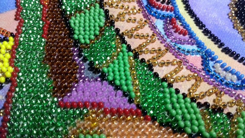 Картина бісером "Глечик"