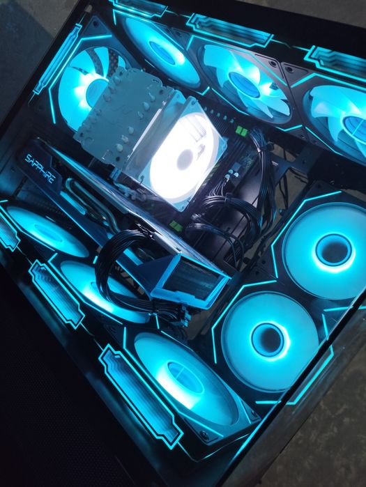 Білий процесорний кулер Z135 із підтримкою  6 теплових трубок .