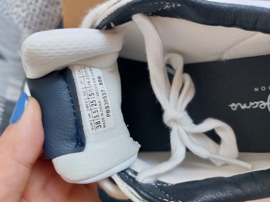 Półbuty skórzane pepe jeans nowe rozmiar 38