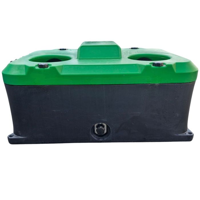 Poidło niezamarzające dla bydła z kulami 100L dwukomorowe