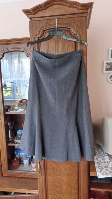 komplet garsonki żakiet, spódnica, spodnie rozmiar 46