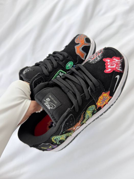 Кросівки Nike SB Dunk Low Black 36-41. Оплата на пошті.