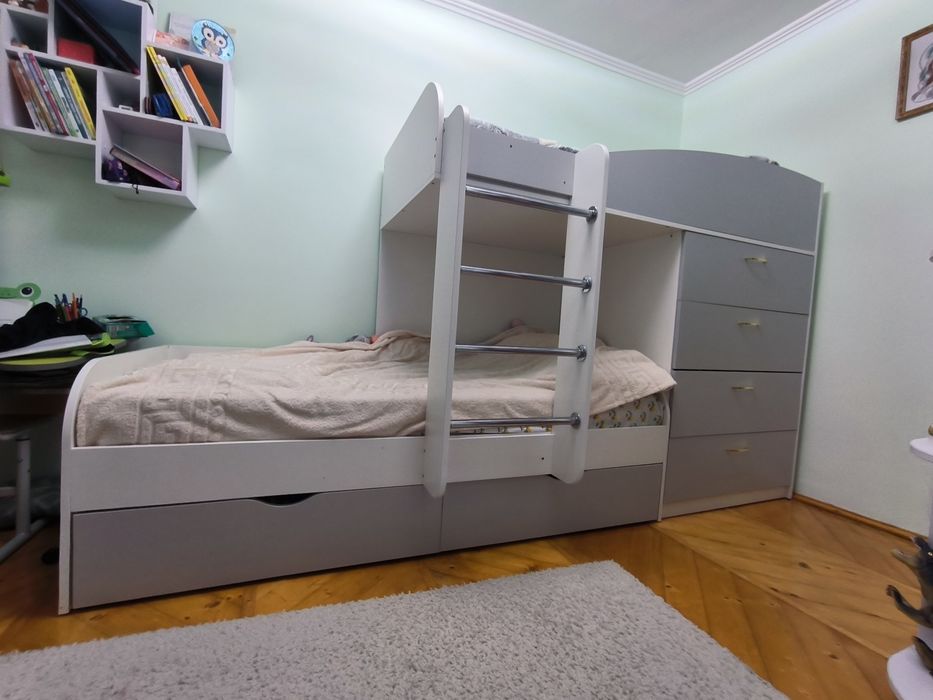 Ліжко двохярусне дитяче, підліткове