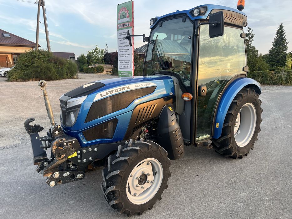 Landini Rex 3-080 F 2023r | 905 mtg | Przedni TUZ | Klima | 16x16 McCormick Claas Massey