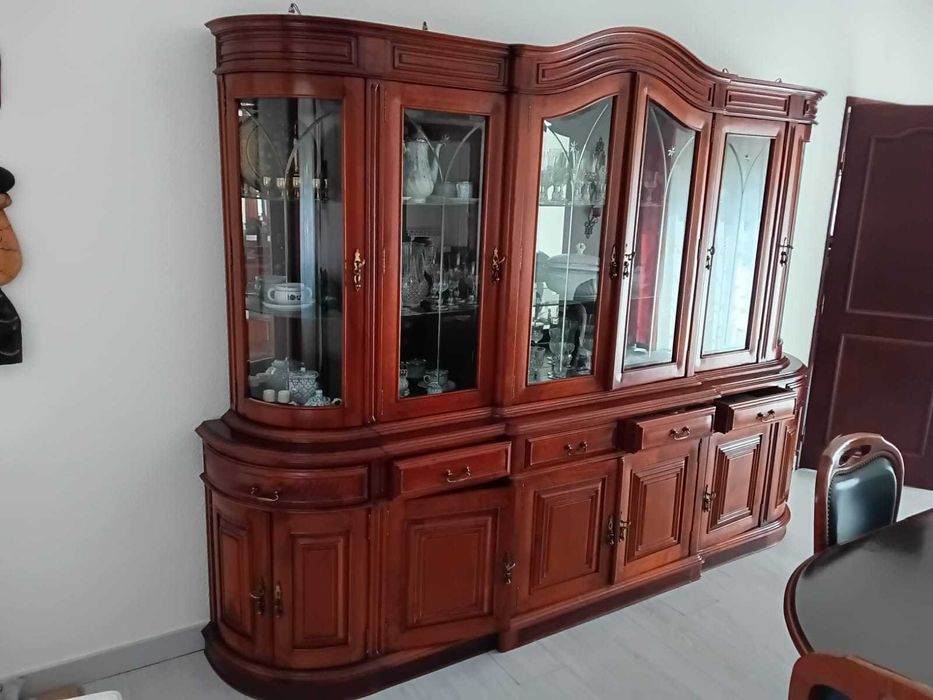 moveis sala jantar cerejeira  pela melhor oferta