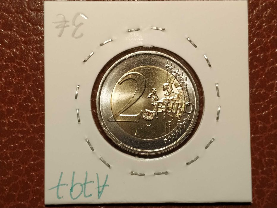 A797 moeda de 2 euro de 2009 VF 10 anos do Euro - Portugal