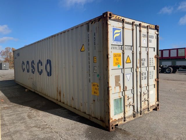 Kontener morski magazynowy 40 DV/HC 12 metrowy, używany