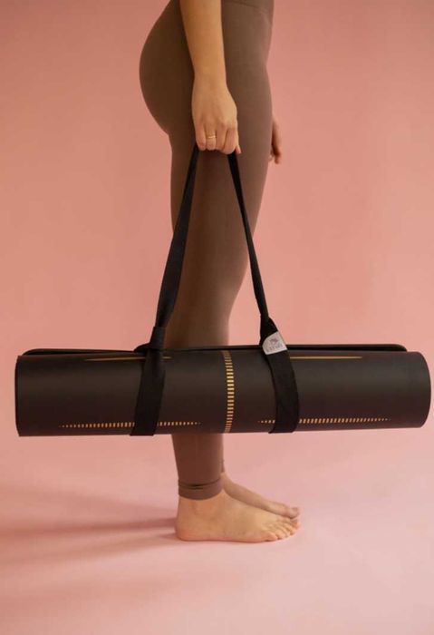 Килимок для йоги премшум якості Litha Comfort легкі заняття вдома