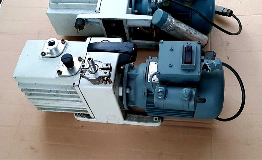 LEYBOLD-HERAEUS Dwustopniowa Pompa Próżniowa D4A/WS Silnik AMEB71FY4R3