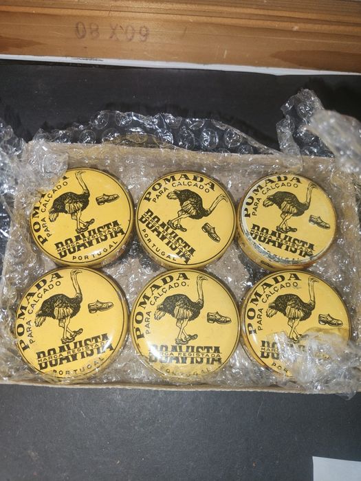 6 Pomos Pomada Para Calçado Boavista