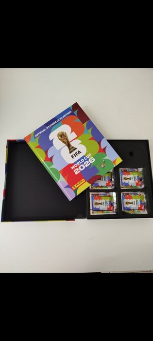Box Album Capa Dura Mundial 2026 (caixa selada)