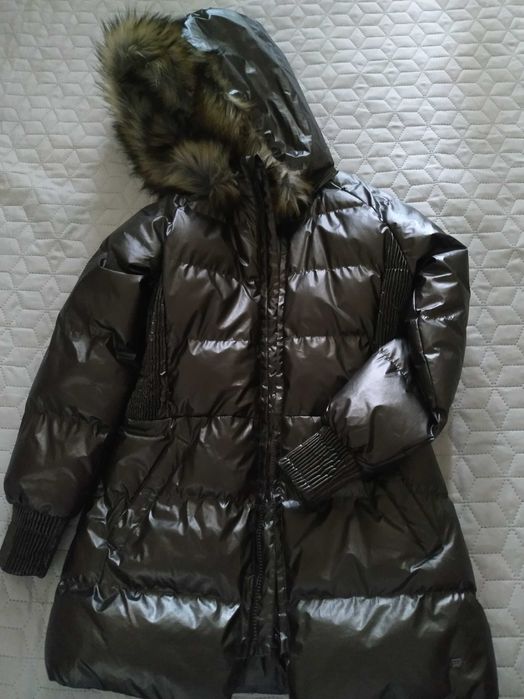 Зимняя куртка удлиненная для девочки