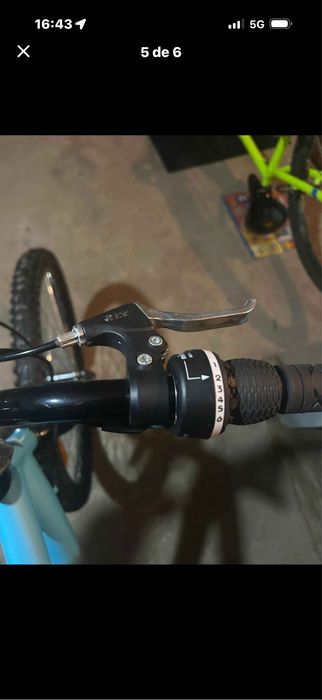 Bicicleta com muito pouco uso