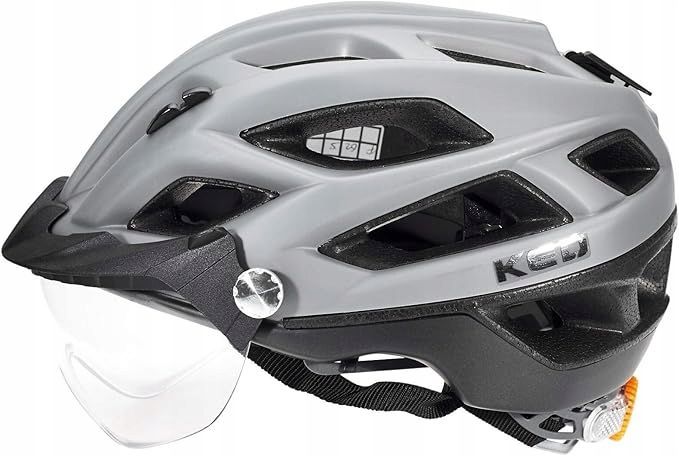 outlet kask rowerowy ked covis lite m 52-58 cm czarny matowy