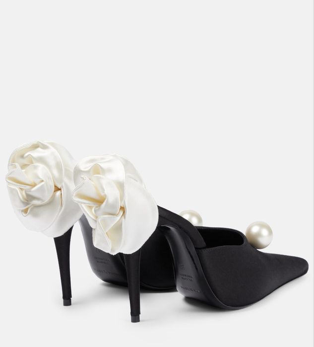 Magda Butrym Pearl Rose Mules | rozm. 40 | Nowe | komplet