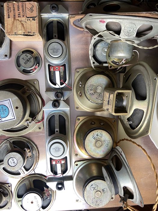 Динамические головки для аккустики громкоговоритель. Динамики СССР: 500 ...