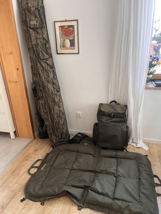 Sprzęt karpiowy, Shimano, Daiwa, rodpod i inne.