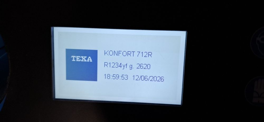 Stacja obsługi klimatyzacji TEXA 712R R134A/1234YF