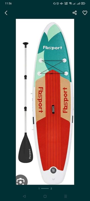 Prancha step up paddle