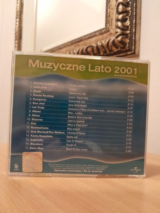 Muzyczne Lato 2001 płyta CD